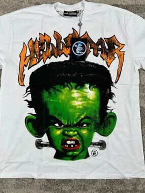 Hellstar FrankenKid White T-Shirt Men’s Size Large